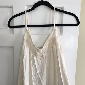 Off-White spaghetti strap blouse